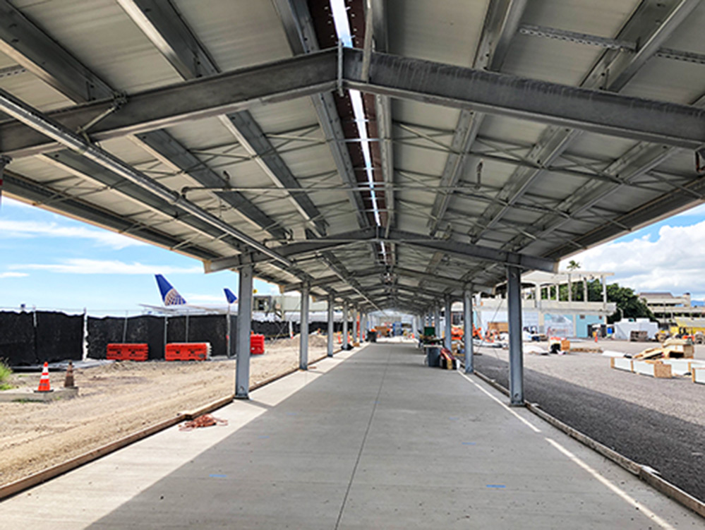 Project Spotlight: Honolulu Airport Walkway | Western Steel