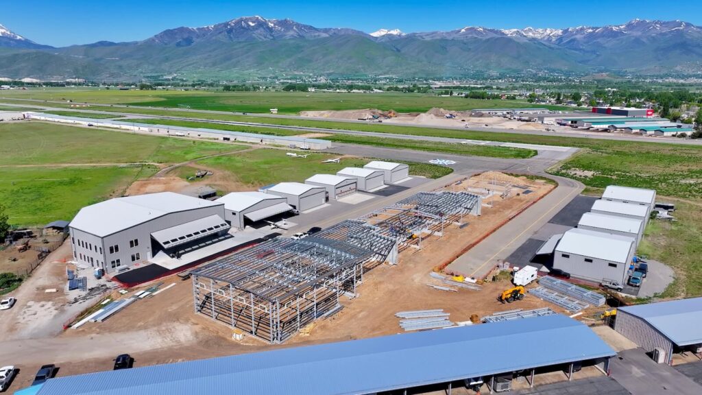 Heber Valley Airport Hangars - Aviation Hangar Complex – Custom Private & Multi-Use Hangars